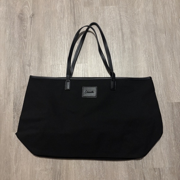 New never used black canvas bag - Picture 2 of 3